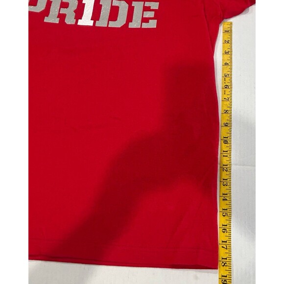 Nike T-Shirt Men's Size XL Color Red Ohio State PRIDE Graphic Regular Fit - Picture 6 of 8